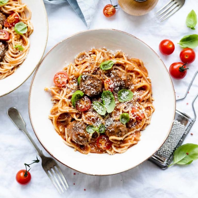 spaghetti-meatball-topped-with-parmesan-and-basil-food-photography